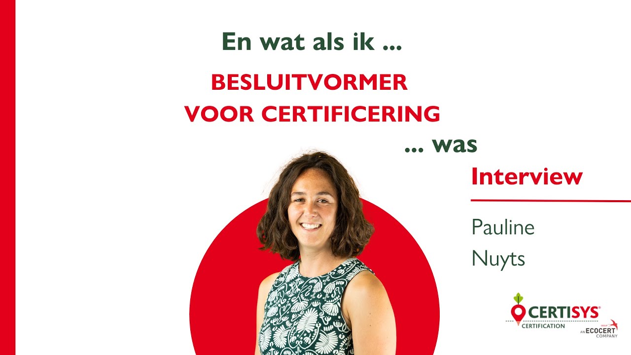 Mijn job als besluitvormer op het gebied van certificering bij Certisys.