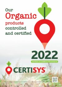 AFFICHETTES-A4-2022-EN Our organic products controlled and certified