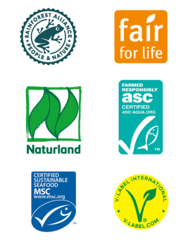 certifications logos commerce équitable et durable