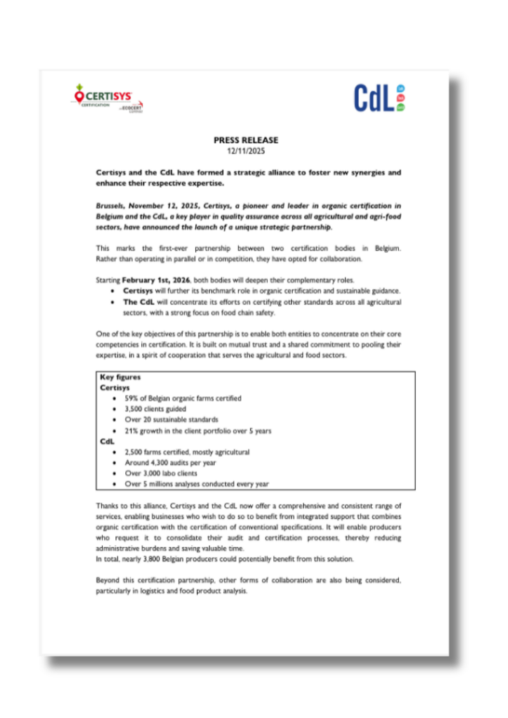 certisys-cdl partnership