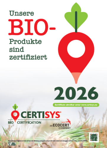 Unsere Bio-produkte sind kontroliert und zertifiziert