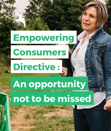 Empowering Consumers Directive - an opportunity not to be missed Empowering Consumers Directive - an opportunity not to be missed